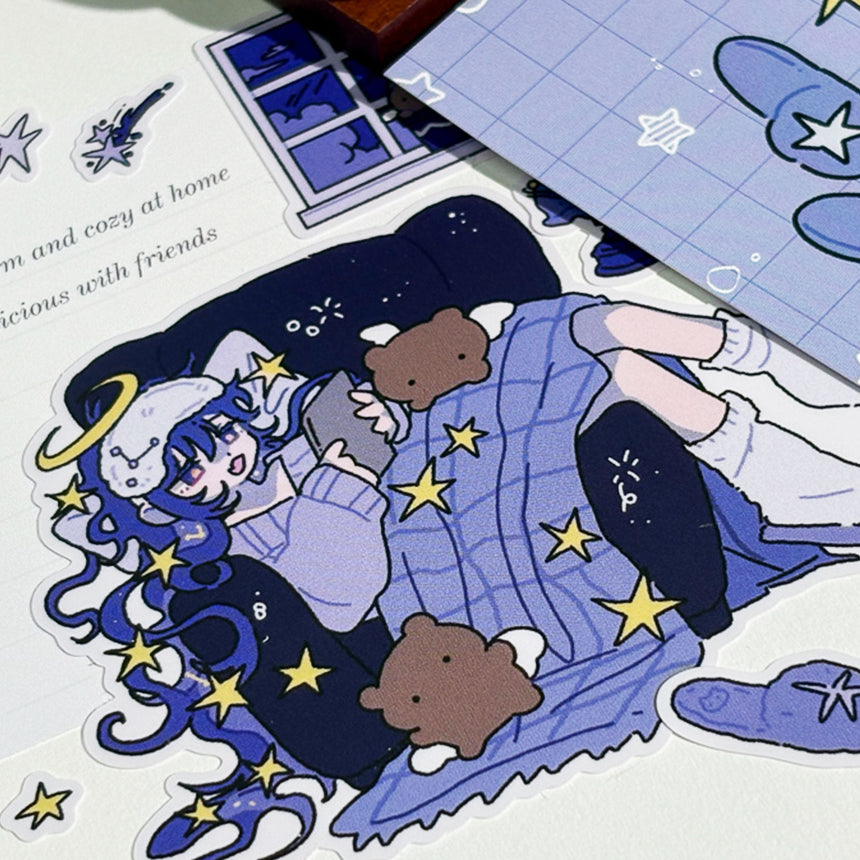Celuna's Night Sticker