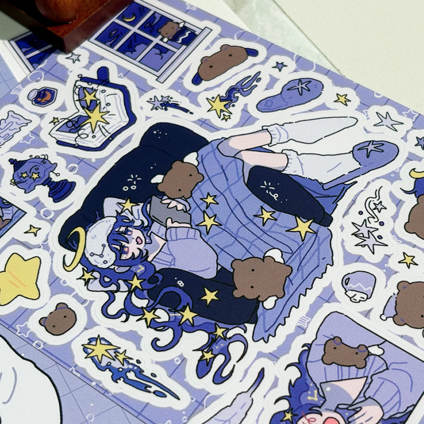 Celuna's Night Sticker