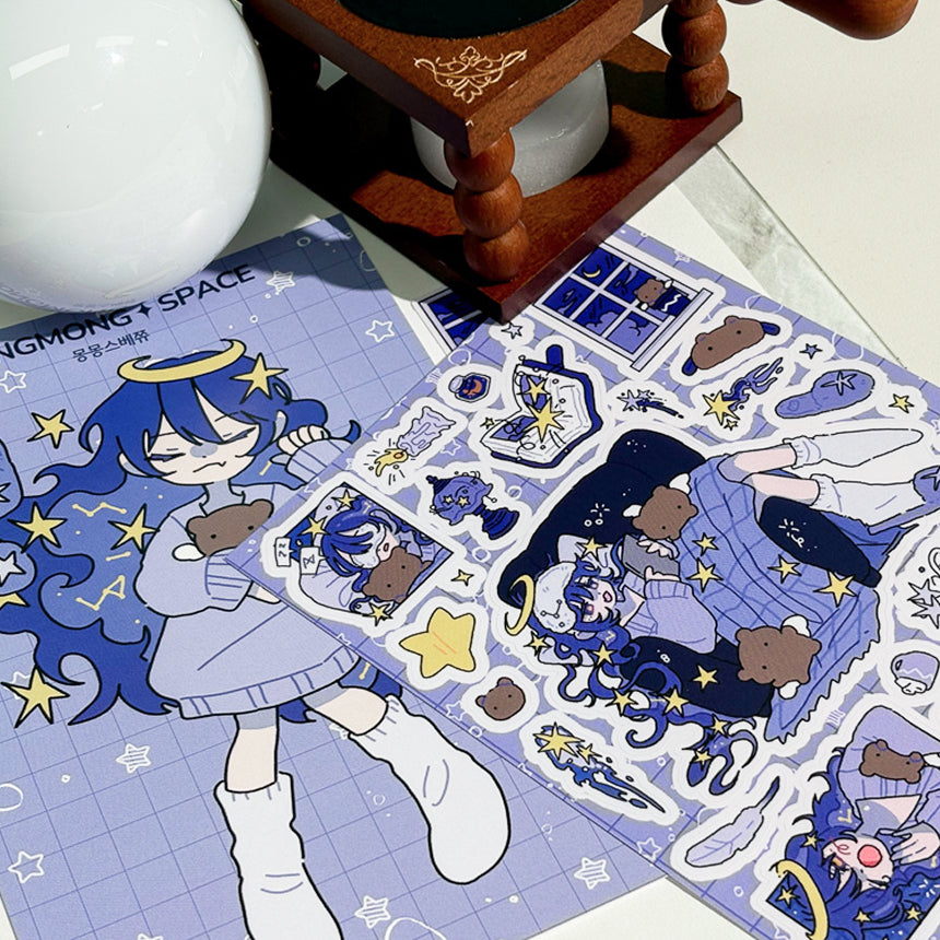 Celuna's Night Sticker