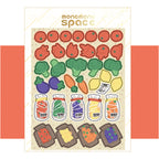 Fancy Veggie Shop Sticker