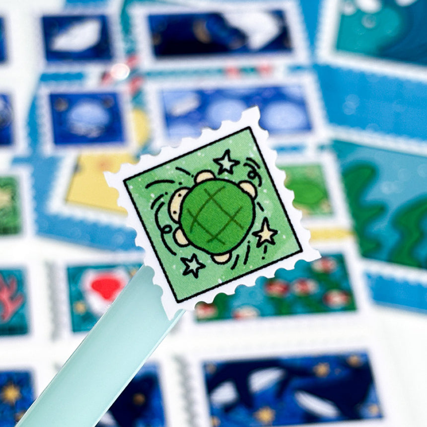 Starlight Sea Stamp Sticker