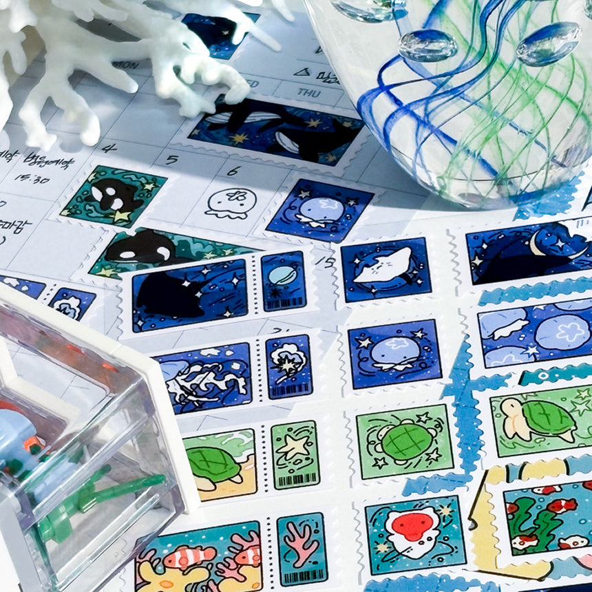 Starlight Sea Stamp Sticker