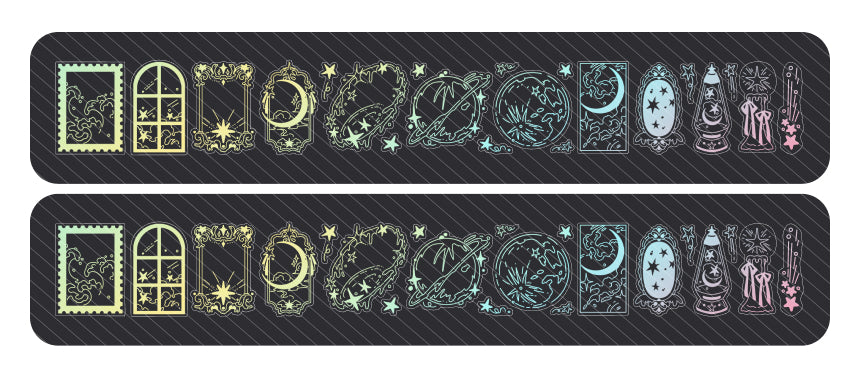 Frame of Light Kiss-Cut Tape