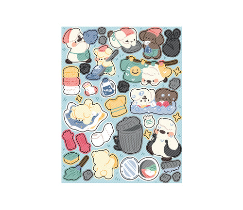 Cleaning Dream Fairy Sticker