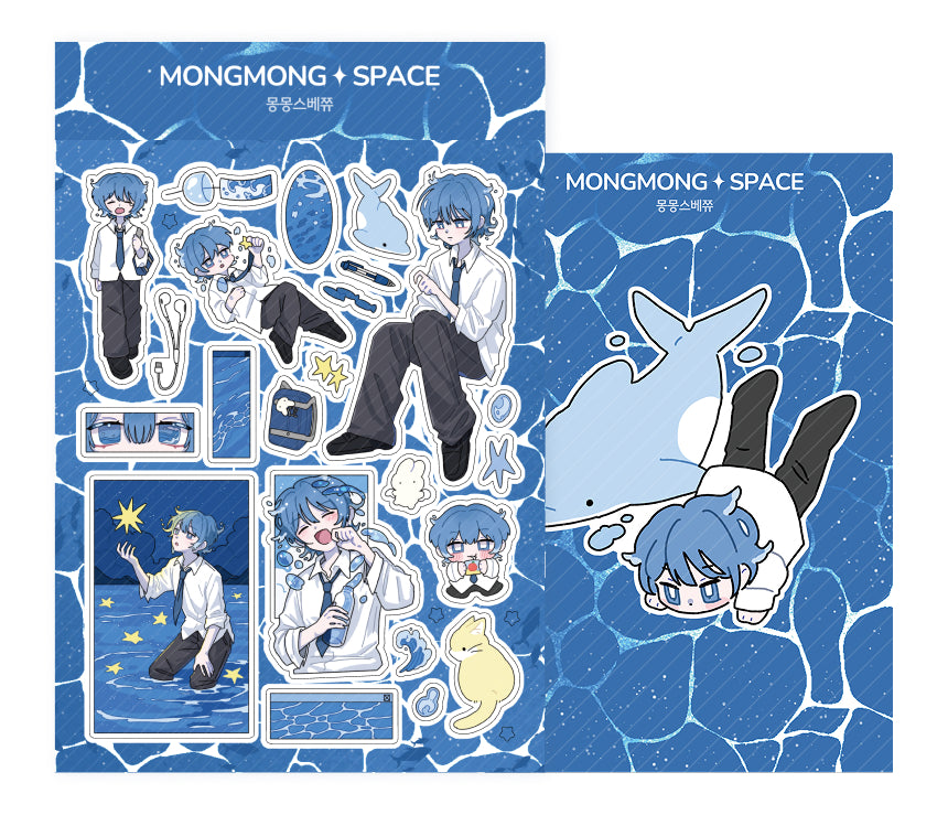 Starlit Sea Sticker