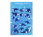 Blue Afterglow Sticker