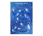 Pieces of Blue Sticker