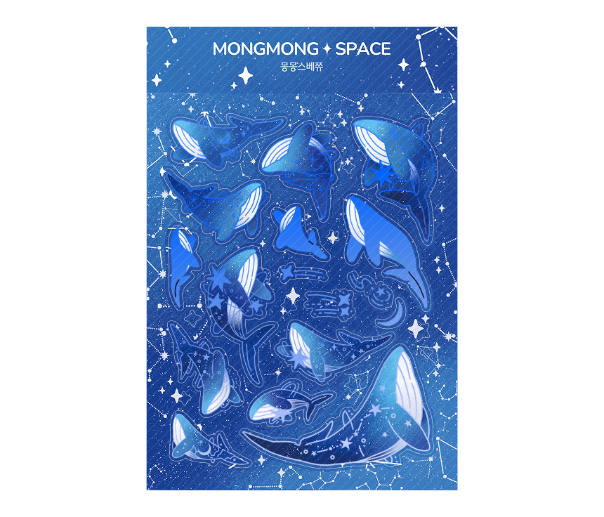 Pieces of Blue Sticker