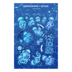 Night of Flowing Light Sticker