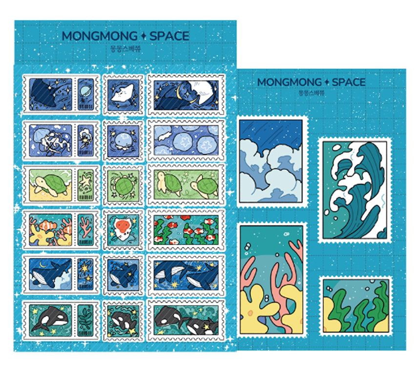 Starlight Sea Stamp Sticker