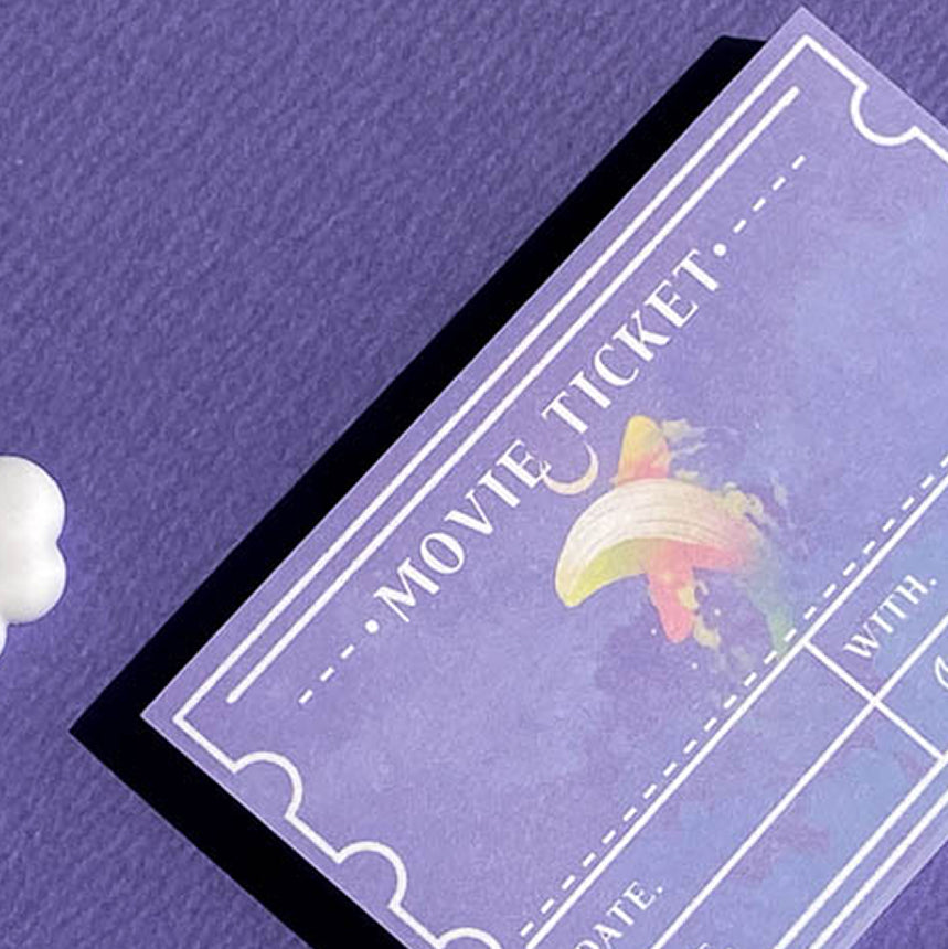 Moon Ticket Memo Pad