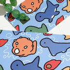 Hungry Dino Credit Card Sticker (2 pcs)