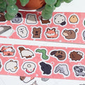 Soft Animal Kiss-Cut Tape