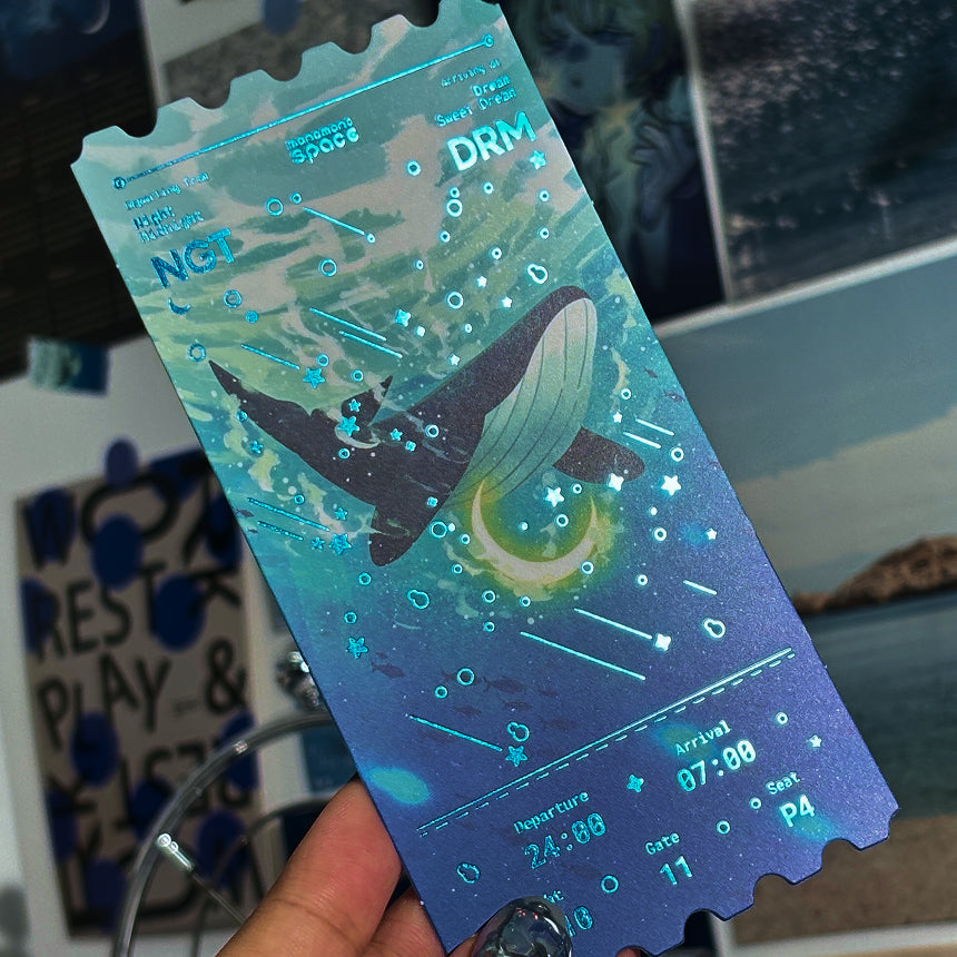 Blue Light Night Postcard Set (4 Designs)