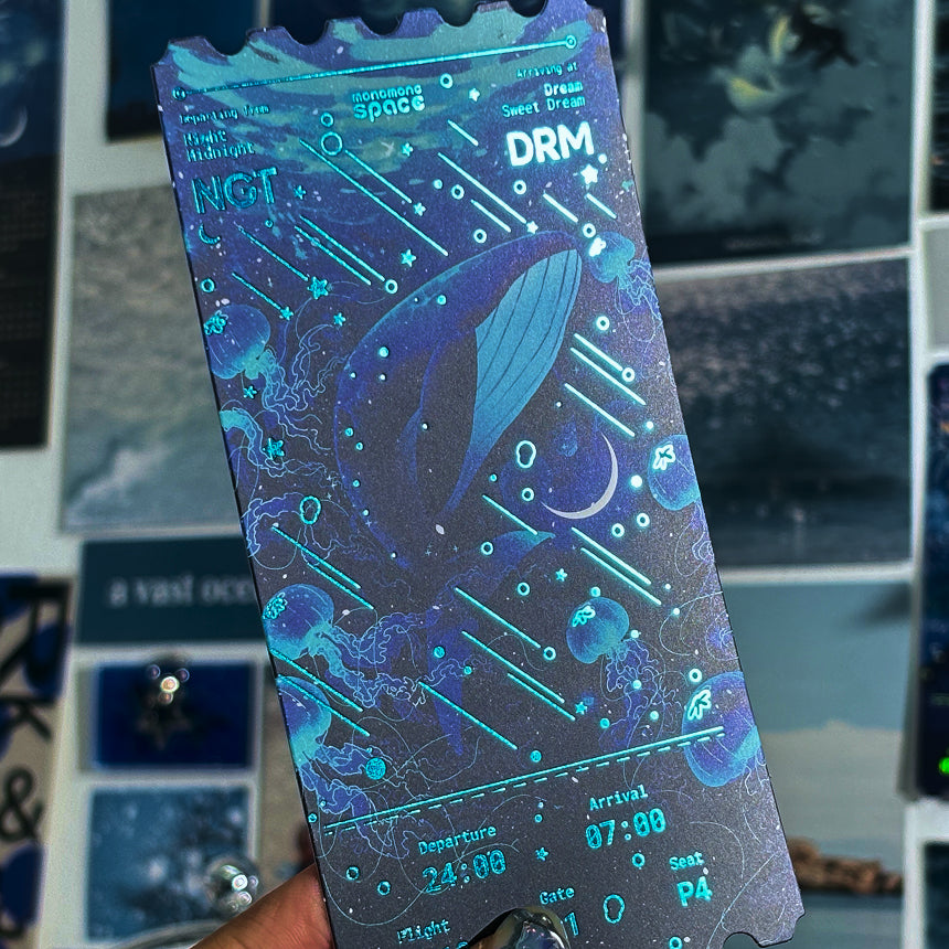 Blue Light Night Postcard Set (4 Designs)