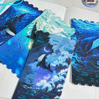 Blue Light Night Postcard Set (4 Designs)