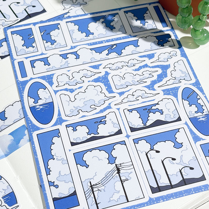 Clear Sky Sticker