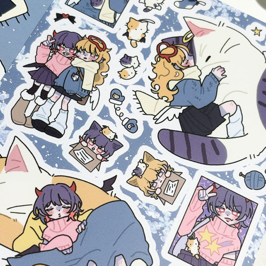 Lumiel & Nert Winter Sticker