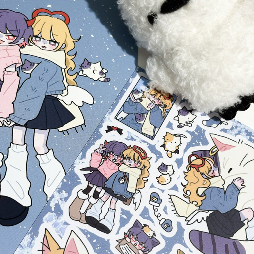 Lumiel & Nert Winter Sticker