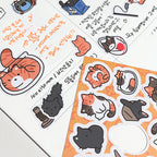Cat's Day Sticker