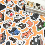 Cat's Day Sticker