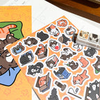 Cat's Day Sticker