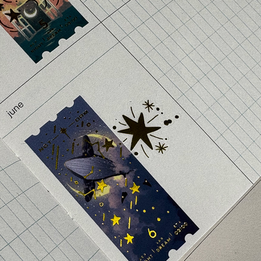 Moonlight Ticket Sticker