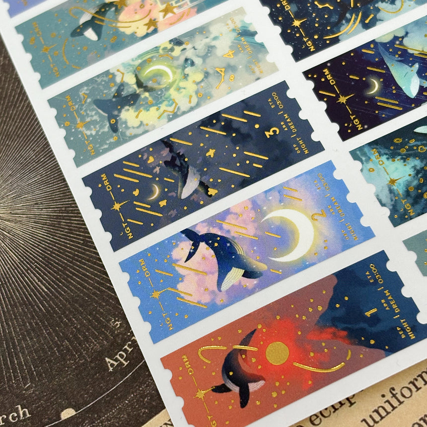Moonlight Ticket Sticker