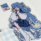 Moonlight Wave Sticker