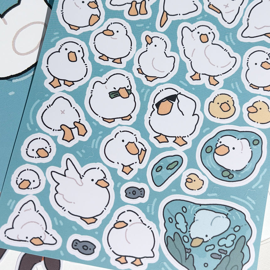 Quack Quack Duck Sticker