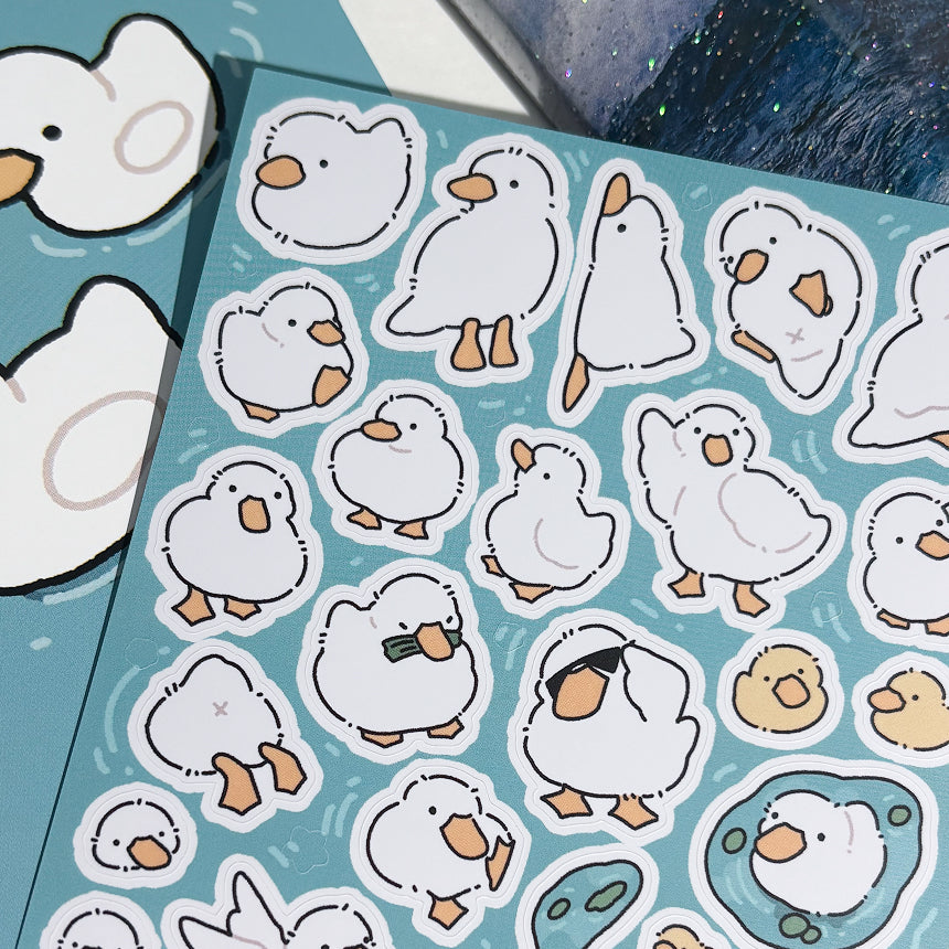 Quack Quack Duck Sticker