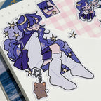 Moonlight Wave Sticker