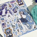 Moonlight Wave Sticker