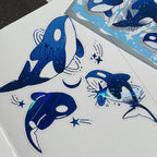 Blue Afterglow Sticker