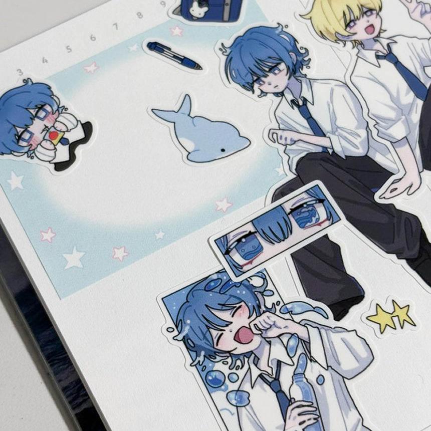 Starlit Sea Sticker