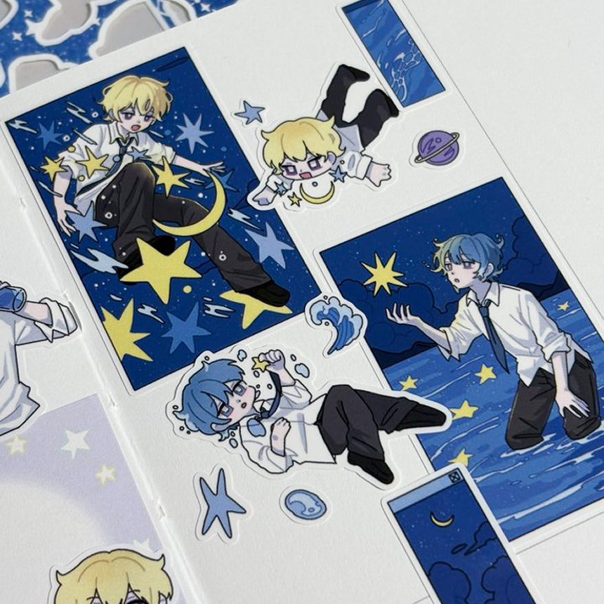 Starlit Sea Sticker