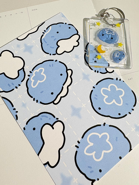 Fluffy Sea Friends Postcards