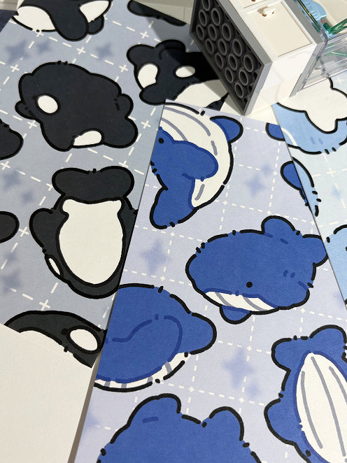 Fluffy Sea Friends Postcards