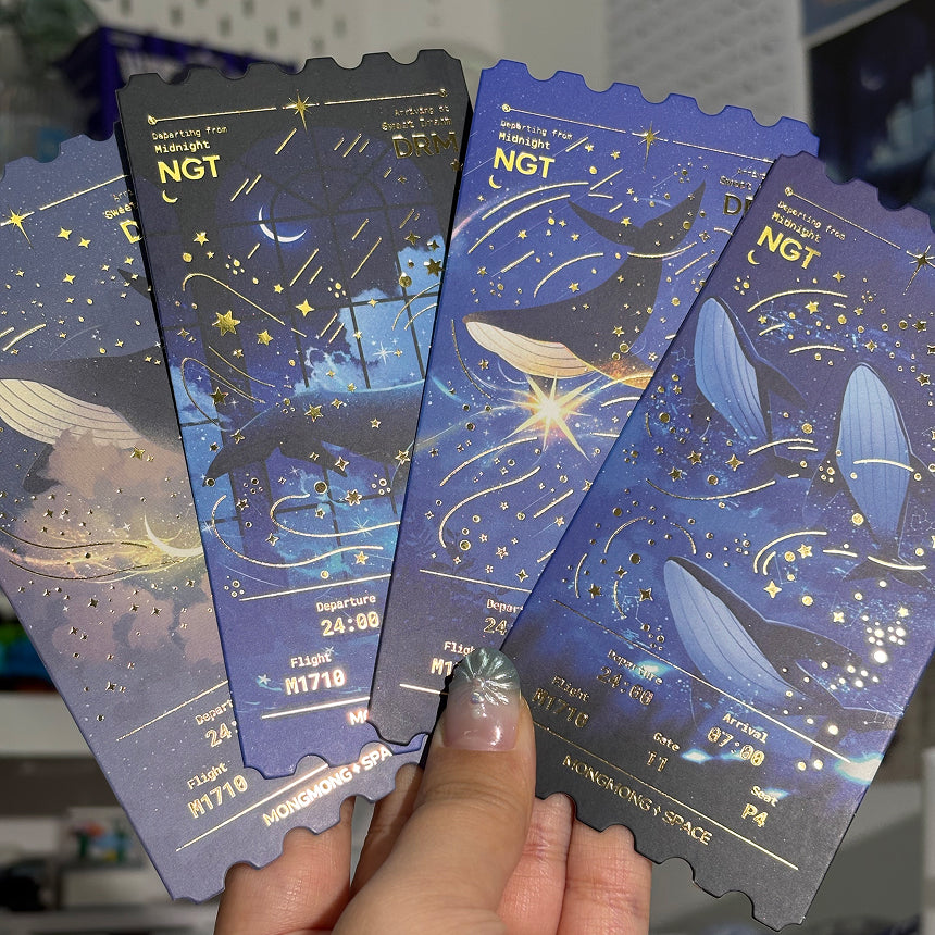 Warm Night of Light Postcard Set (4 Designs)