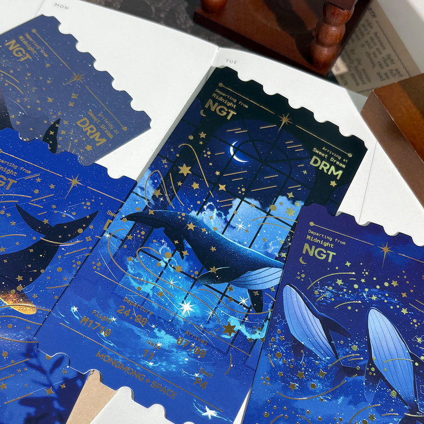 Warm Night of Light Postcard Set (4 Designs)