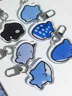 Splash Sea Friends Double-Sided Random Acrylic Keychain