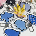 Splash Sea Friends Double-Sided Random Acrylic Keychain