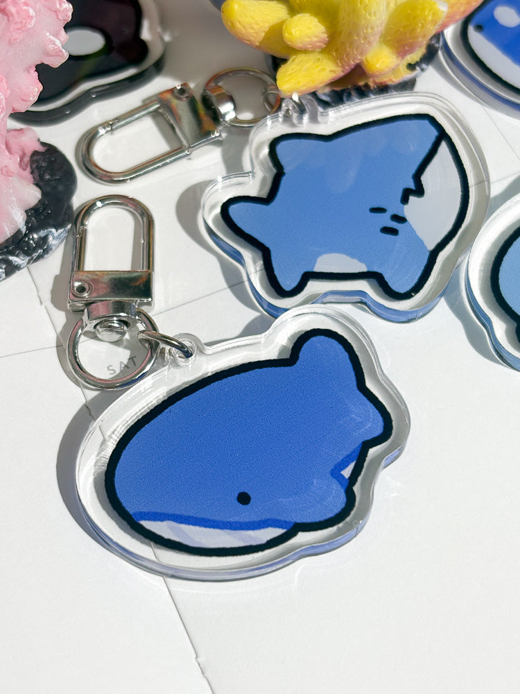 Splash Sea Friends Double-Sided Random Acrylic Keychain