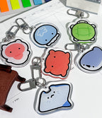 Plop Sea Friends Double-Sided Random Acrylic Keychain