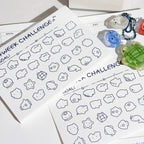 Sea Friends 4-Week Challenge Sticky Memo Pad (50 Sheets)