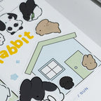 Hoppy Rabbit Seal Sticker