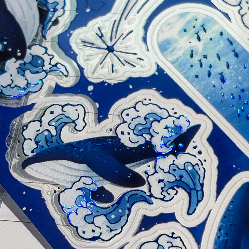 Sea-Splitting Light Sticker