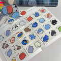 Soft Sea Friends Collectible Random Sticker Pack (3 pcs)