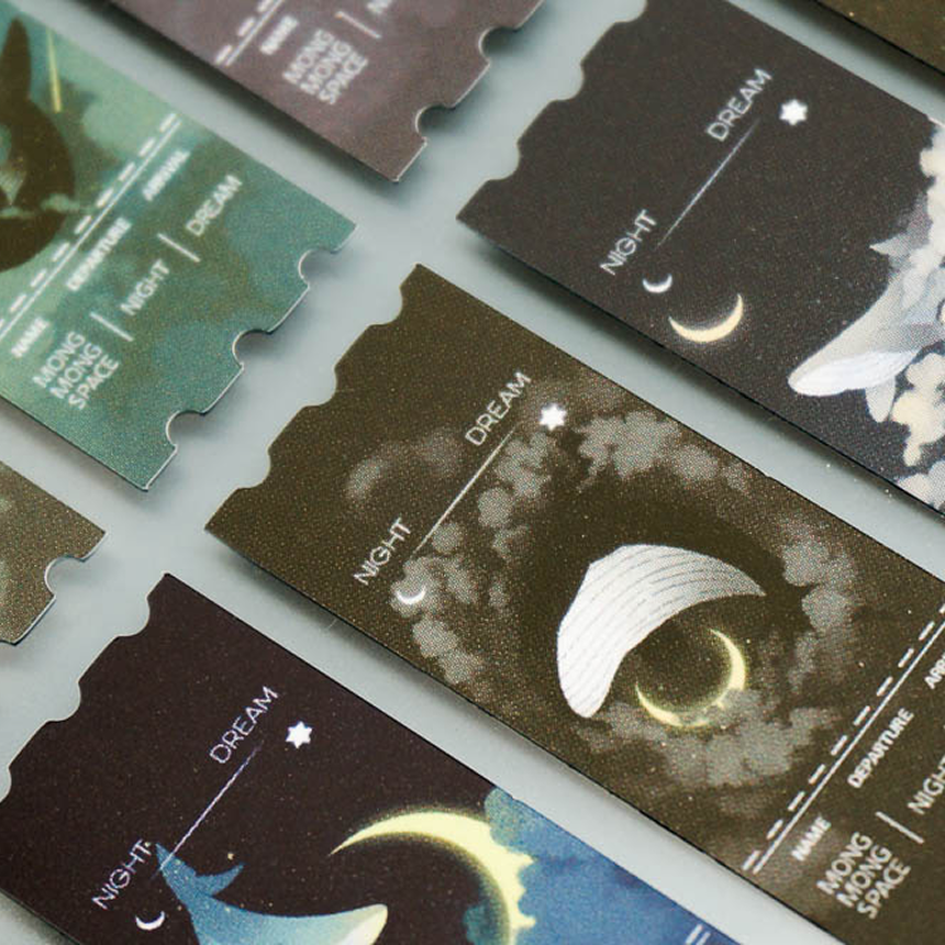Serene Night Sticker