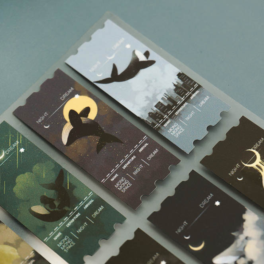 Serene Night Sticker